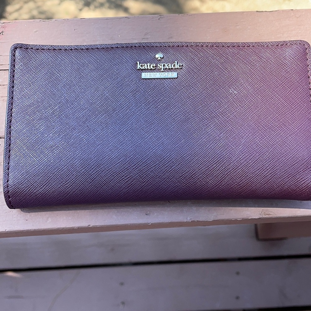 Kate spade large bifold wallet
